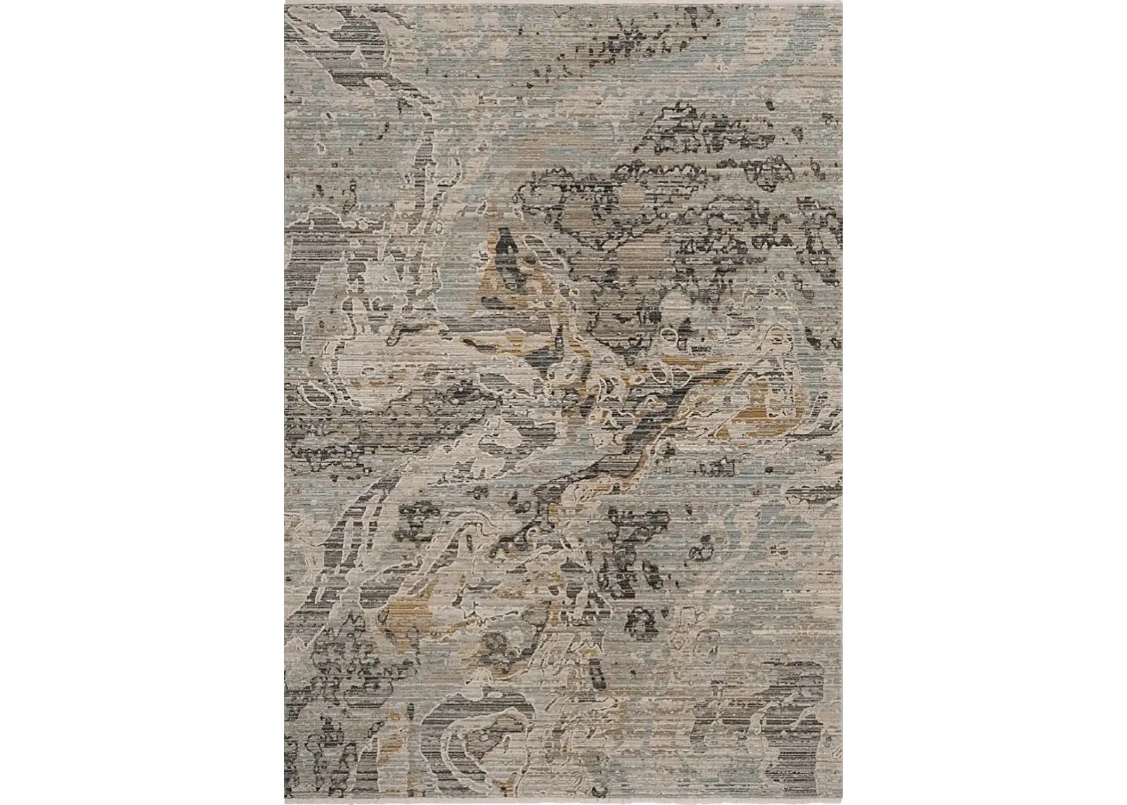 Platham Gray 2'7 x 10' Rug