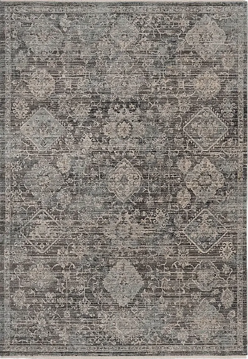 Lashrane Blue 2'7 x 10' Rug