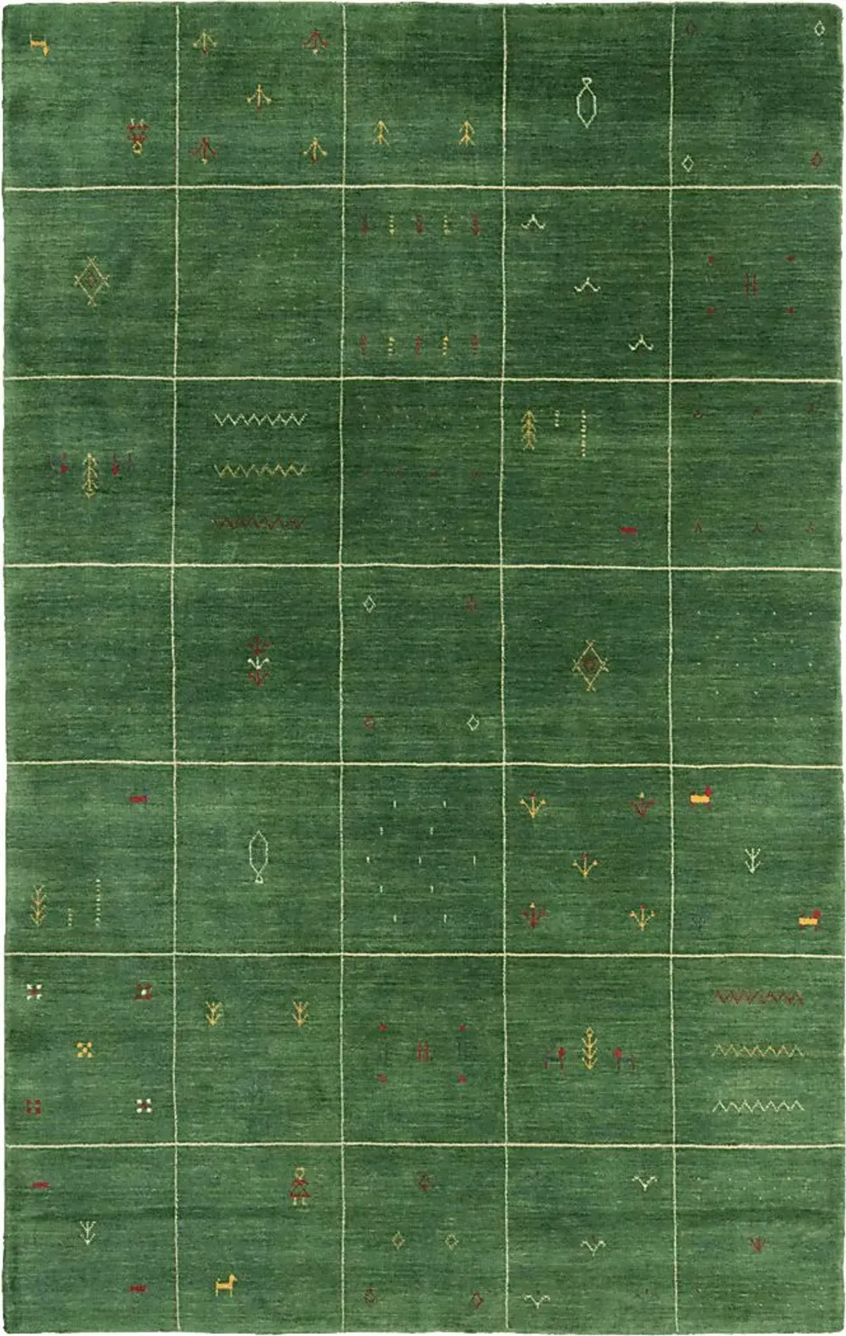 Laniberry Green 3' x 5' Rug