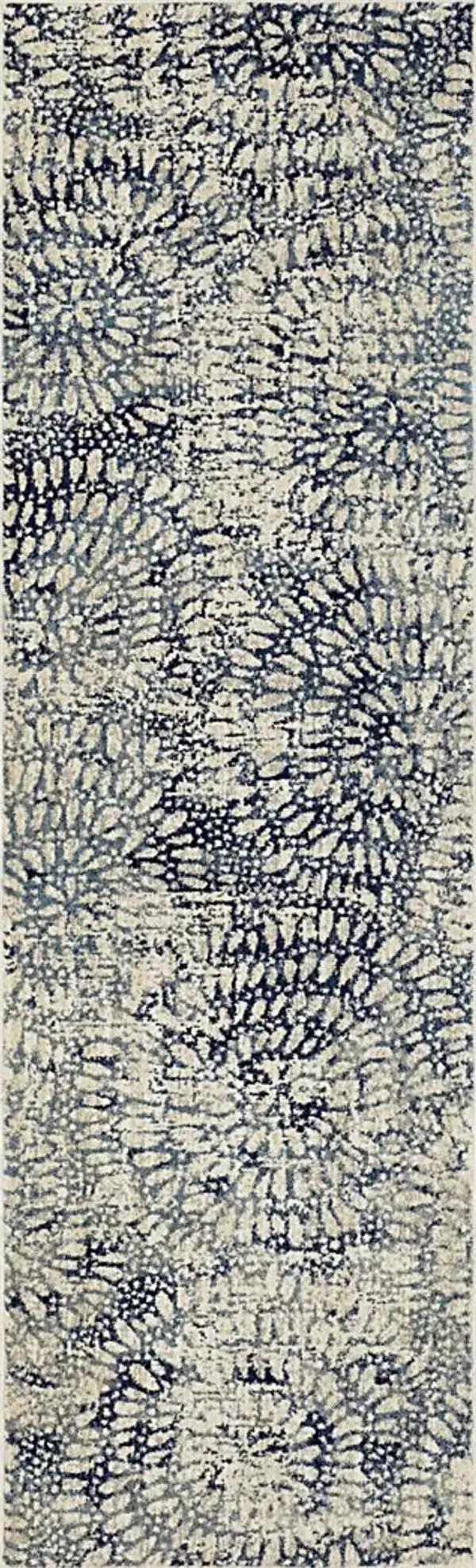 Panavista Aqua 2'4 x 7'10 Rug