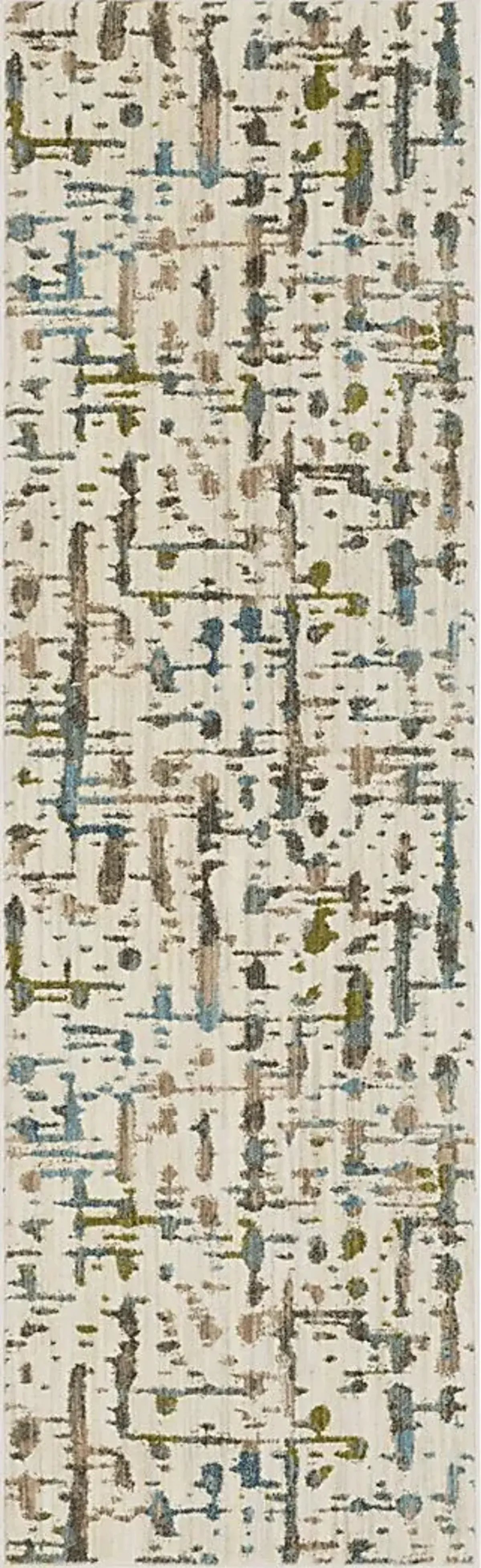 Pahokee Beige 2'4 x 7'10 Rug