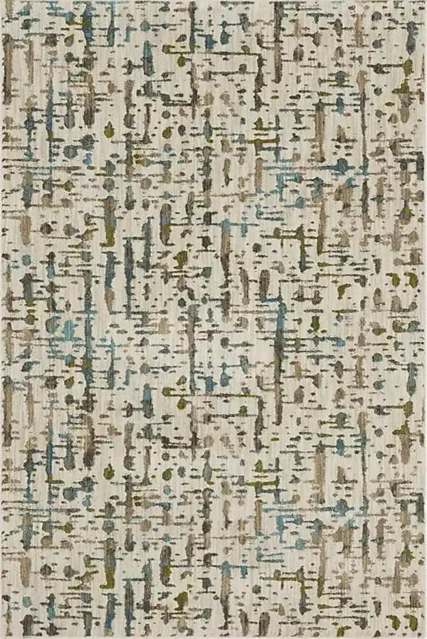 Pahokee Beige 5'3 x 7'10 Rug