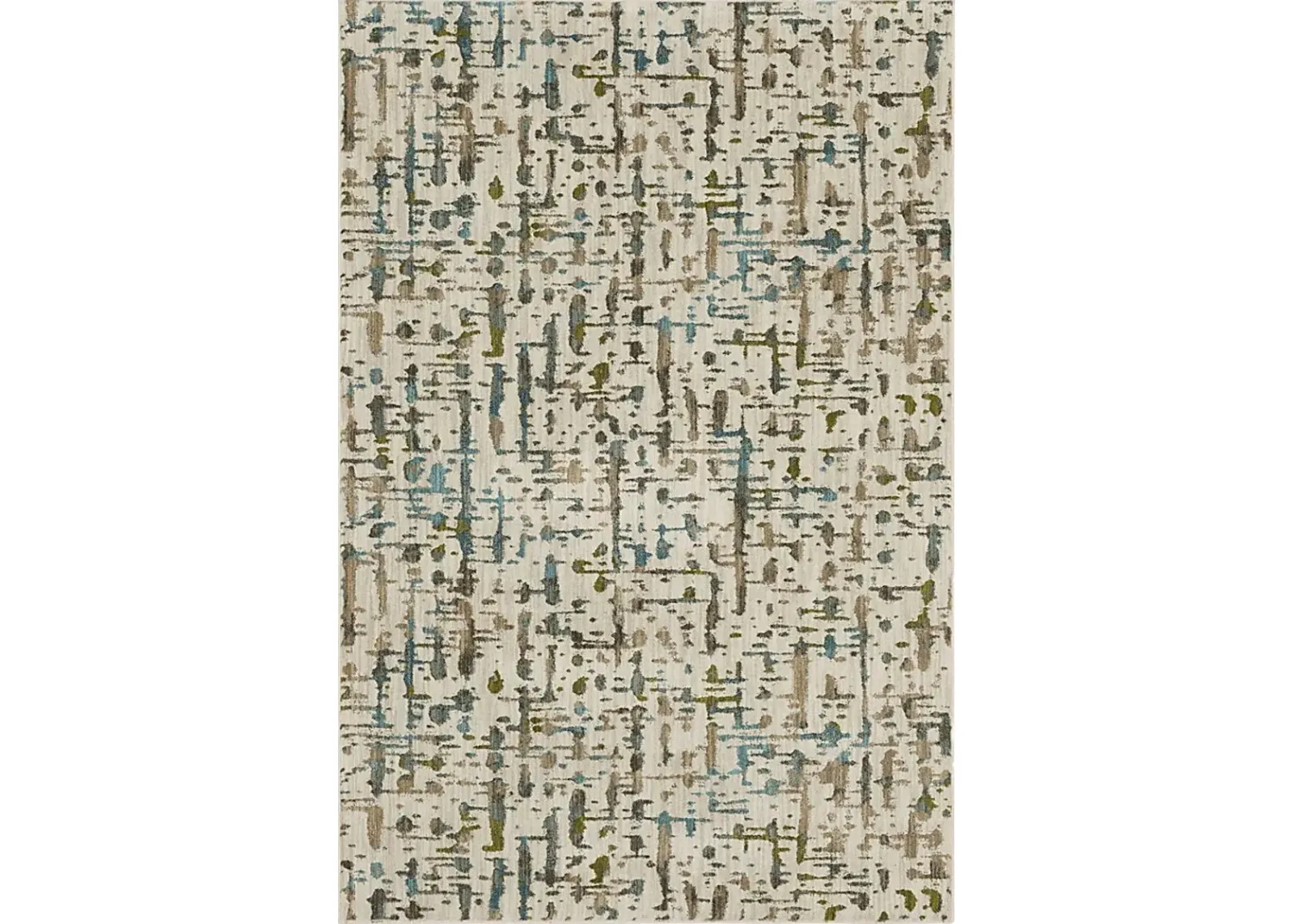 Pahokee Beige 5'3 x 7'10 Rug