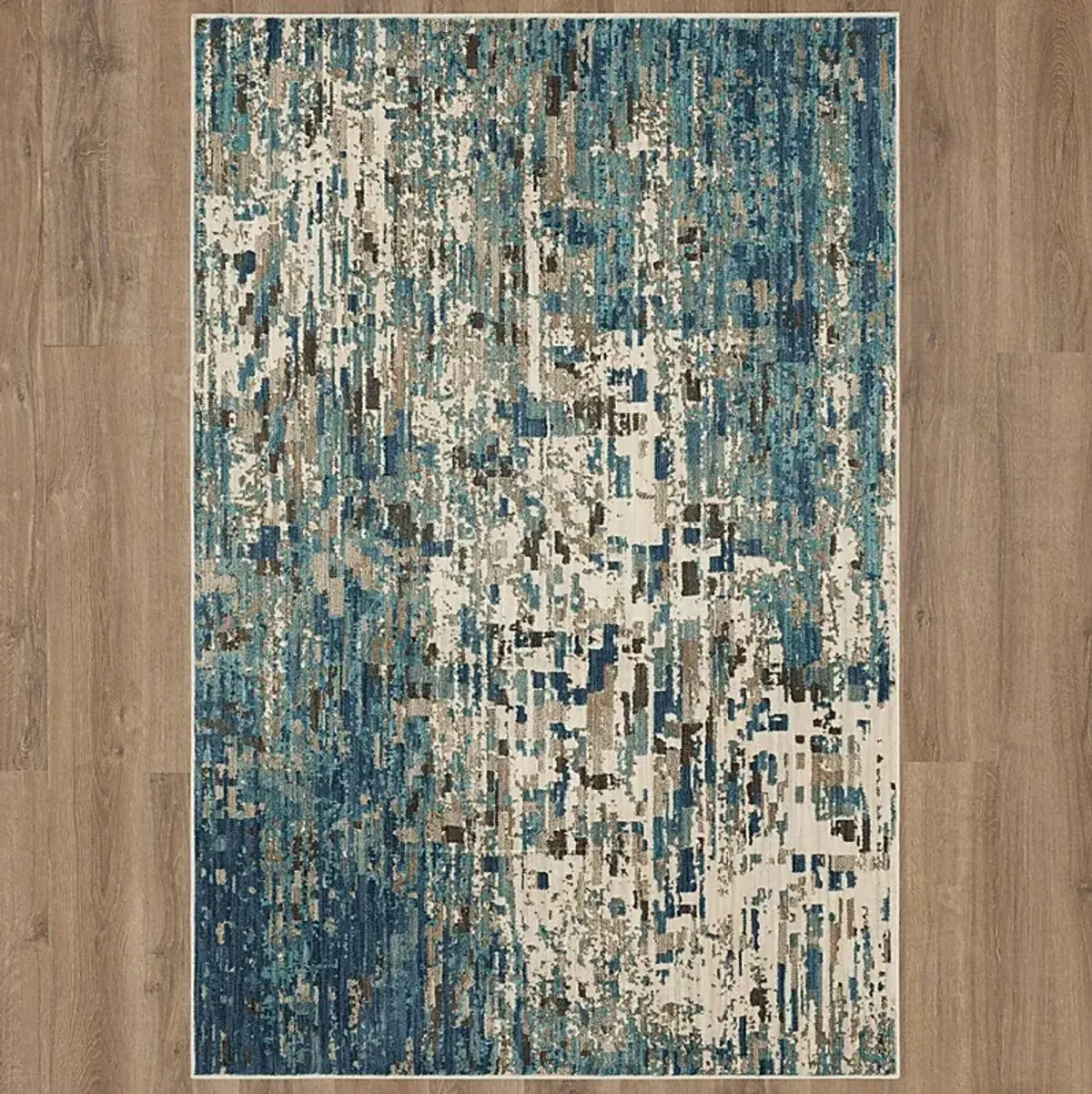 Kawanda Blue 5'3 x 7'10 Rug