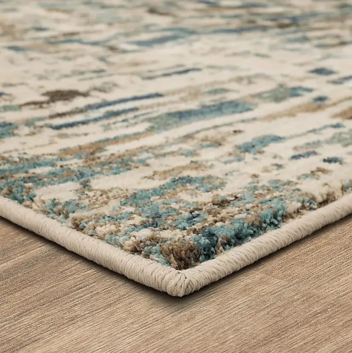 Kawanda Blue 5'3 x 7'10 Rug