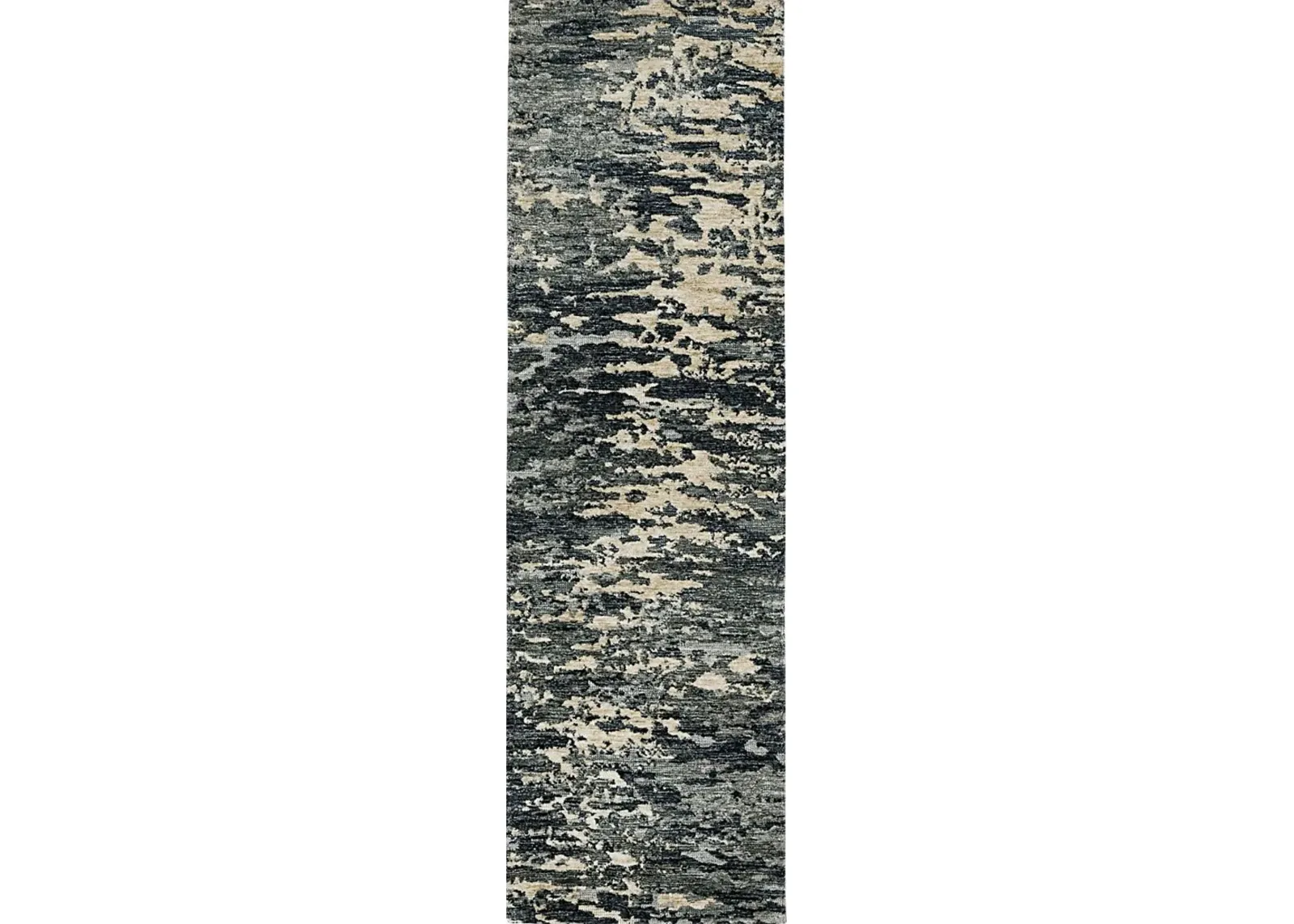 Middlewick Charcoal 2'4 x 7'10 Runner Rug