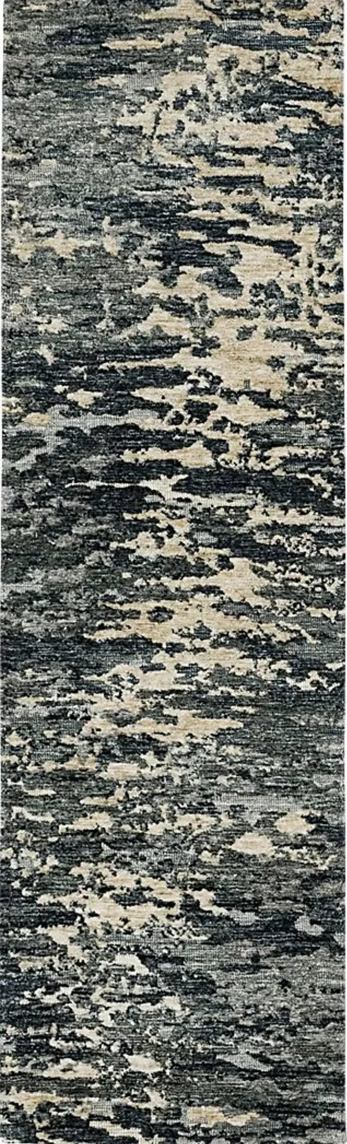 Middlewick Charcoal 2'4 x 7'10 Runner Rug