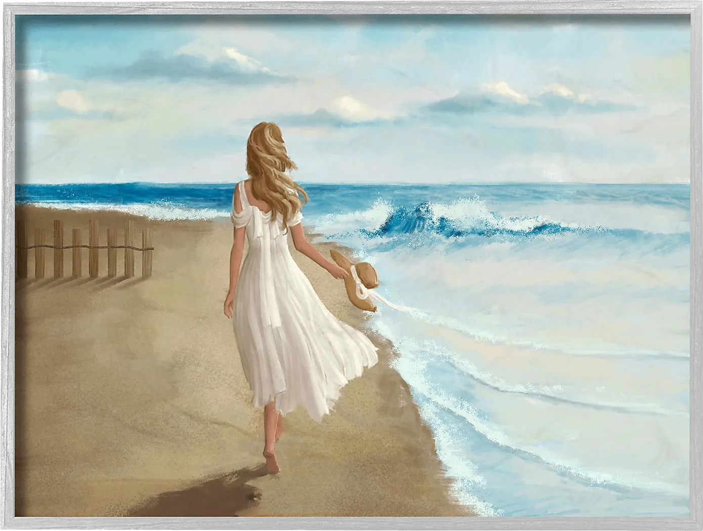 A Day by the Beach Artwork