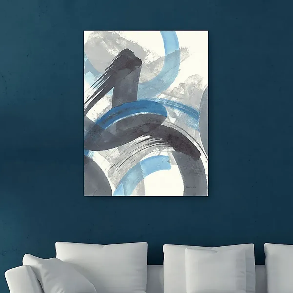 Cooling Breeze Blue Artwork