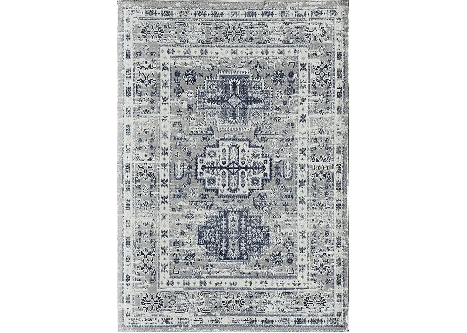 Jaryl 5'3 x 7' Dark Blue Rug