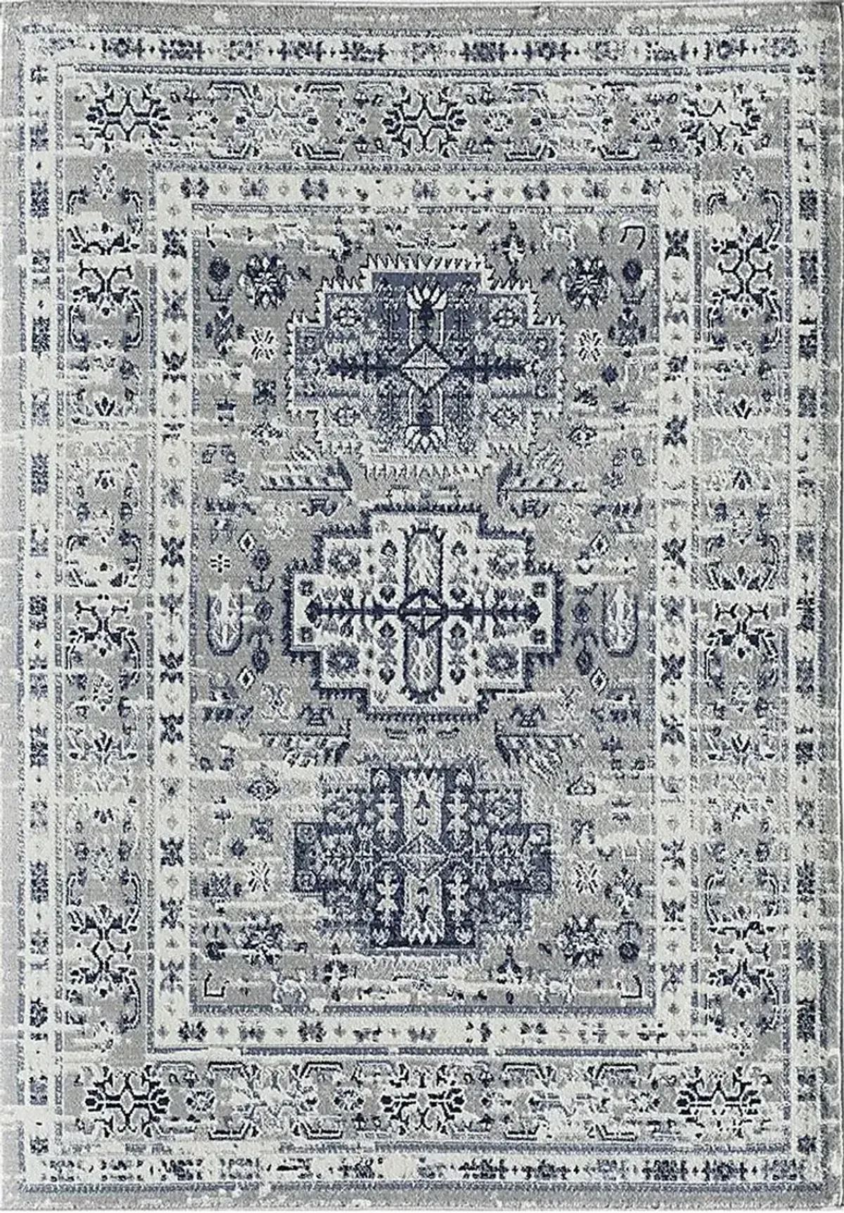 Jaryl 5'3 x 7' Dark Blue Rug