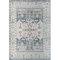 Syrel 5'3 x 7' Red Rug