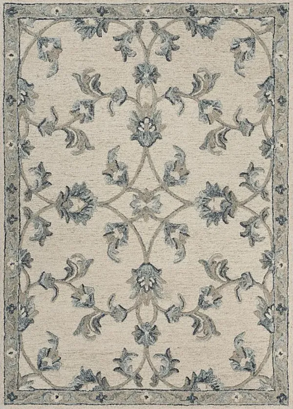 Bartik Ivory 5' x 7' Rug
