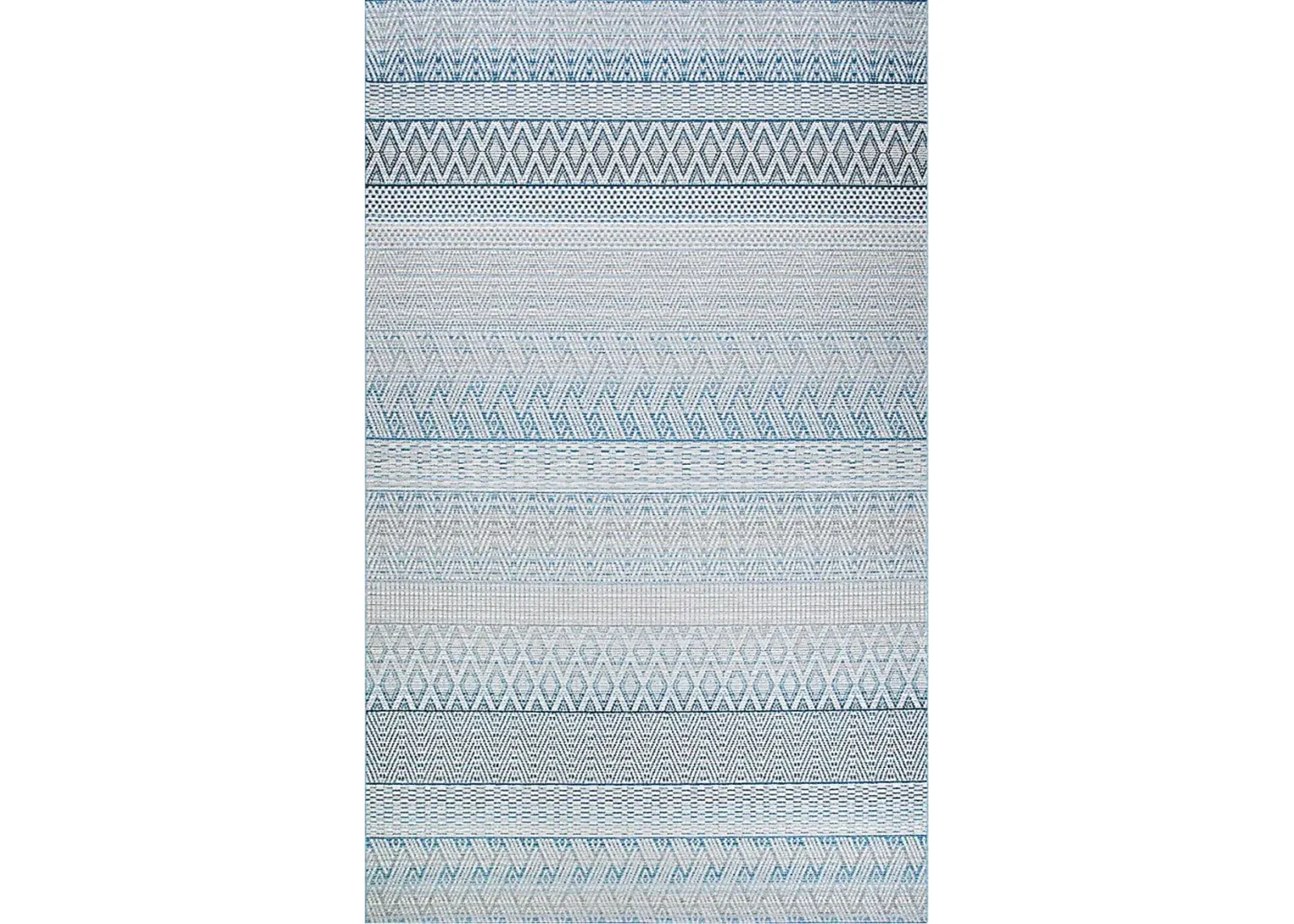 Mabella Blue 5'3 x 7'6 Indoor/Outdoor Rug