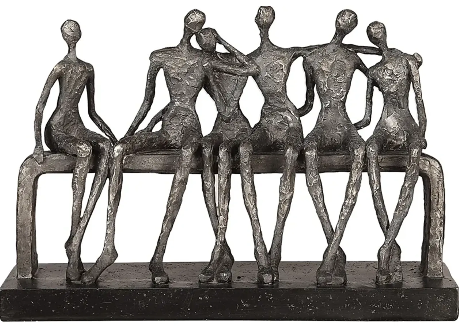 Deep Fellowship Silver Sculpture