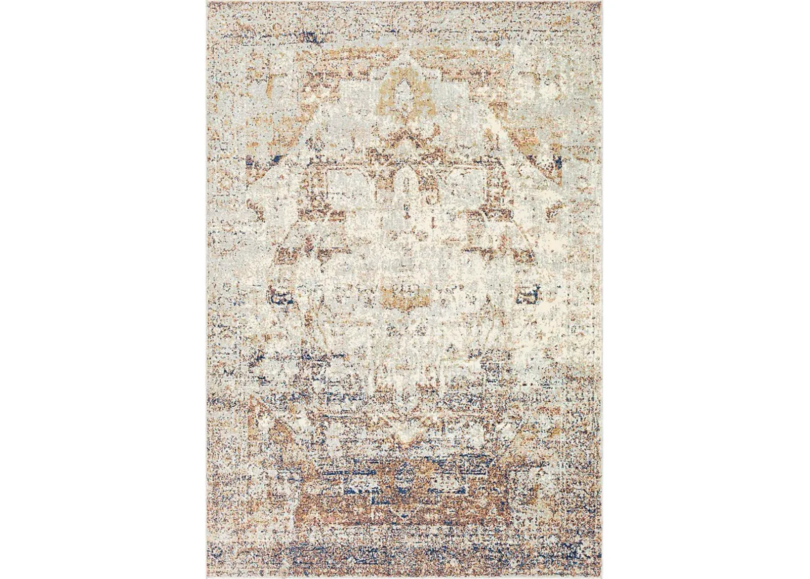 Caydee Orange 6'11 x 9' Rug