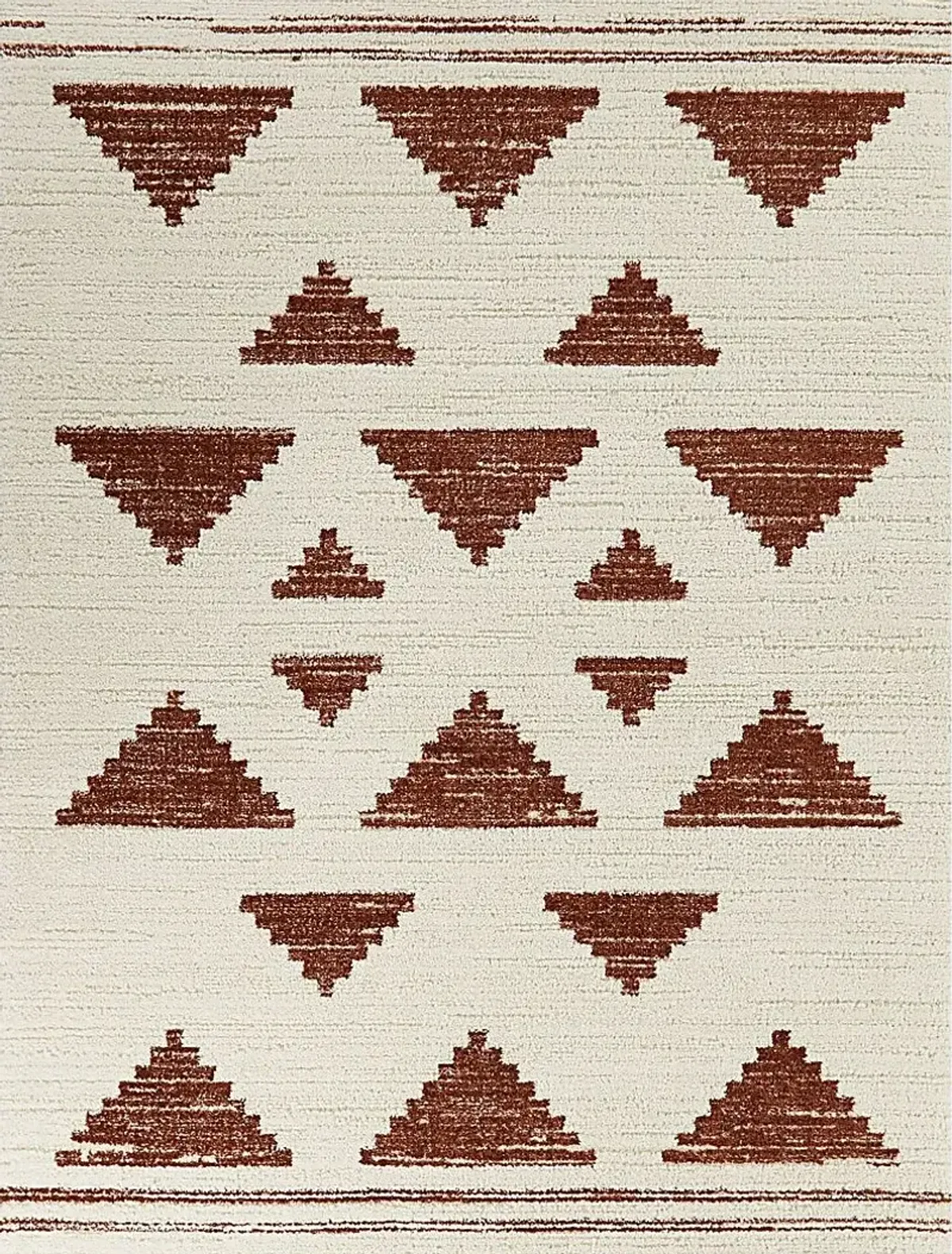 Meldrum Rust 5'3 x 7' Rug