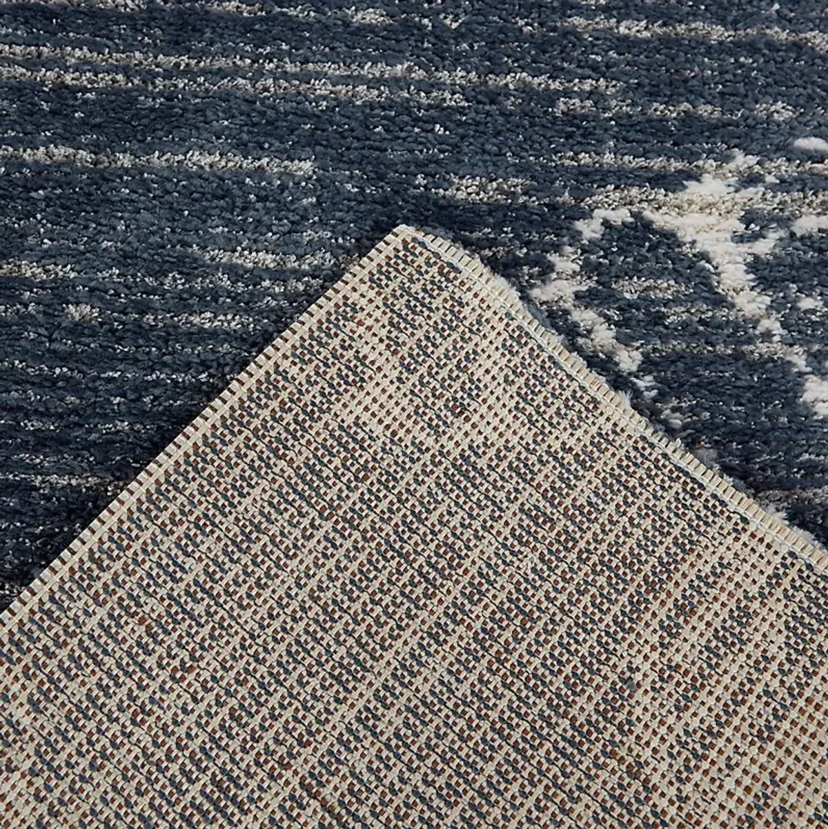 Euclade Blue 5'3 x 7' Rug