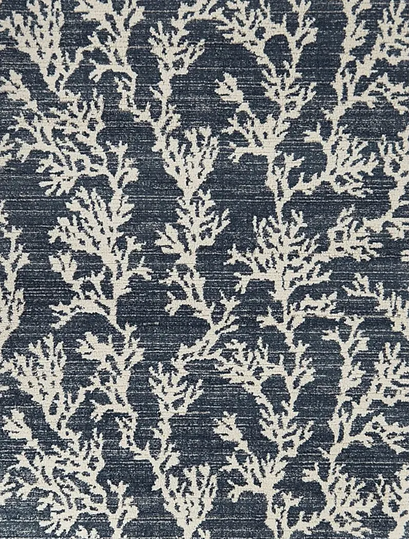 Keymar Blue 5'3 x 7' Rug