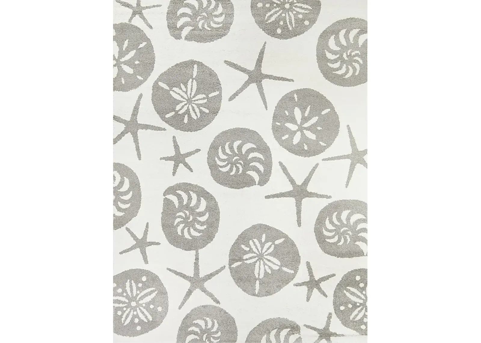 Ladovie Off-White 5'3 x 7' Rug