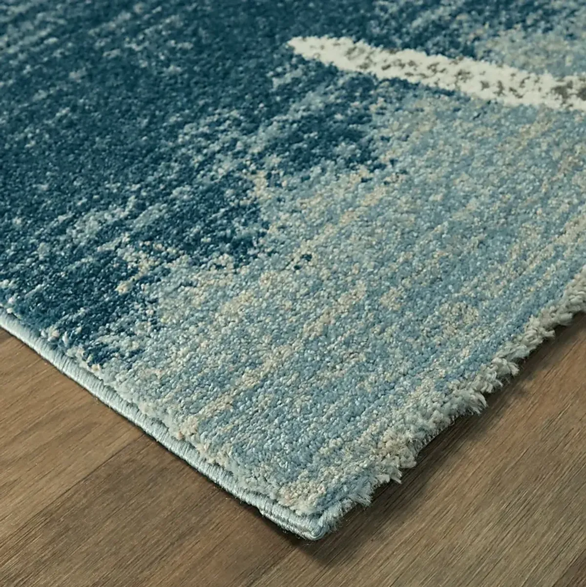 Baliwick Blue 5'3 x 7' Rug