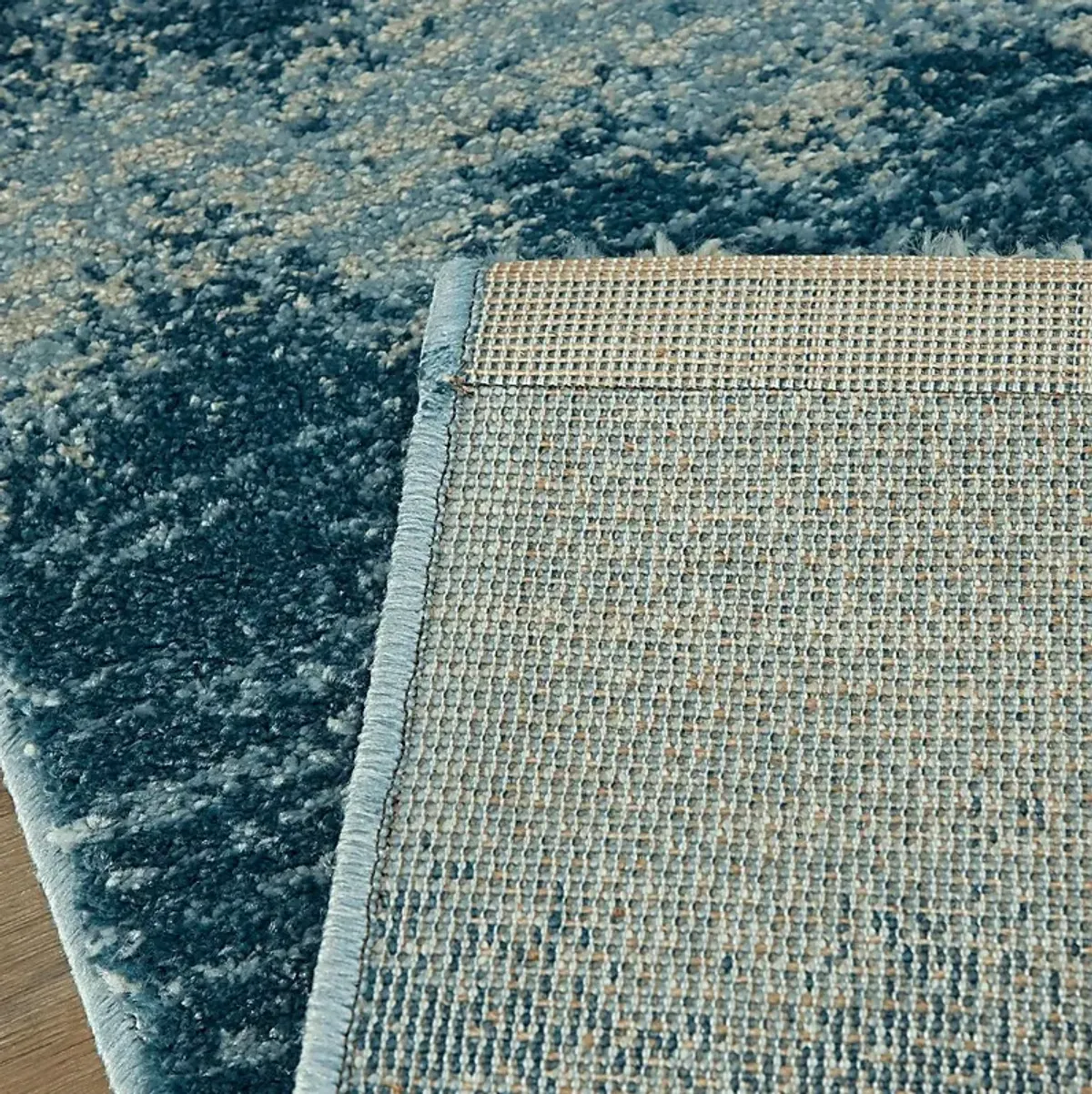 Baliwick Blue 5'3 x 7' Rug