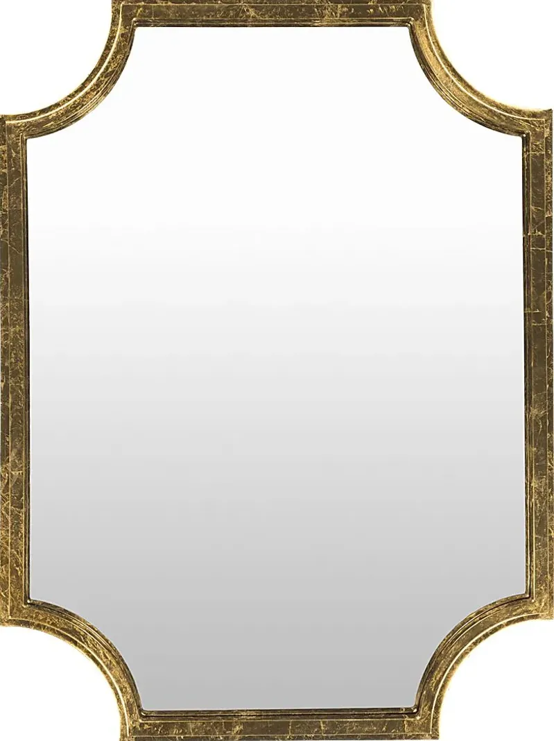 Emmer Gold Mirror