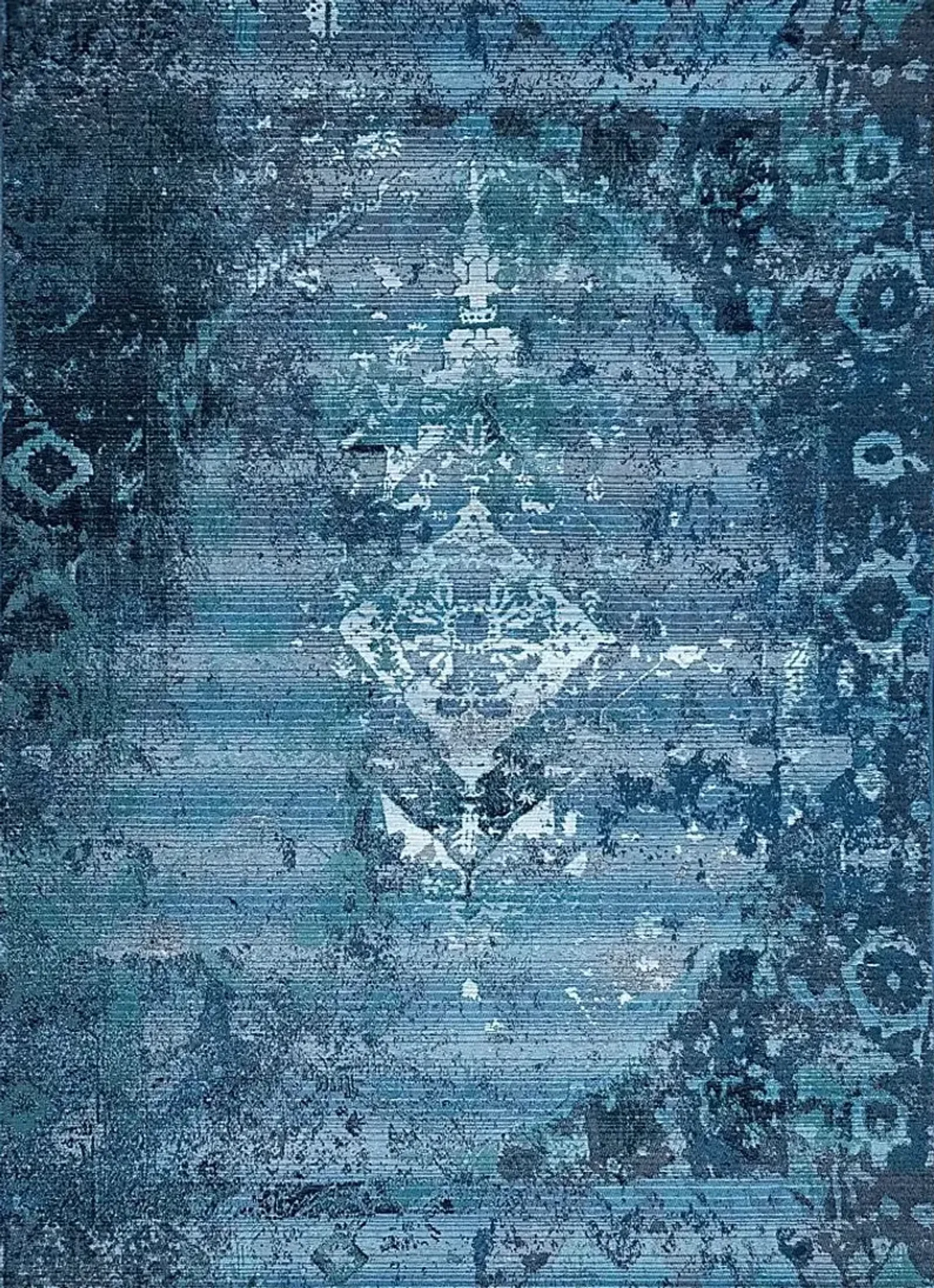 Baylin Blue 4'10 x 7'6 Indoor/Outdoor Rug