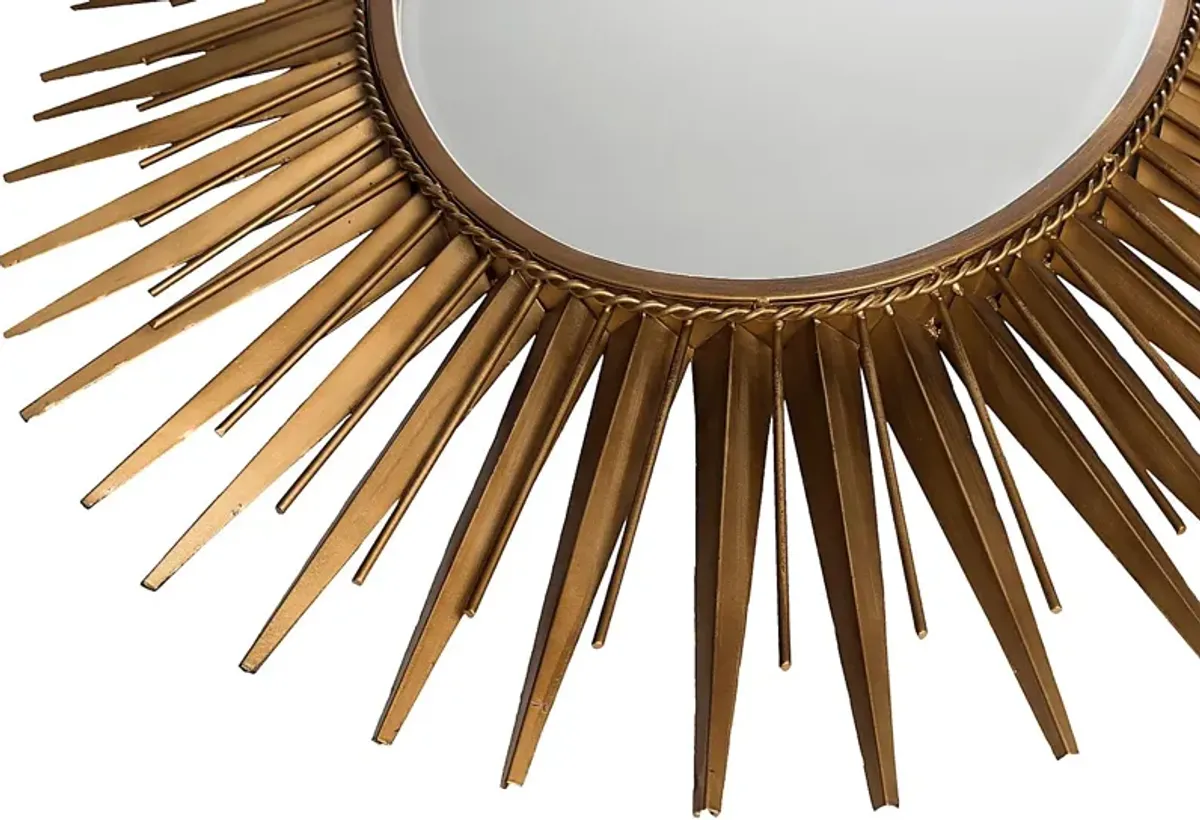 Paulyn Gold Mirror