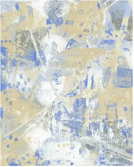 Jupiter's Surface Blue Artwork