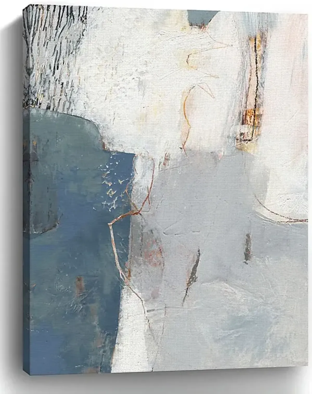 Frozen Sea Blue Artwork