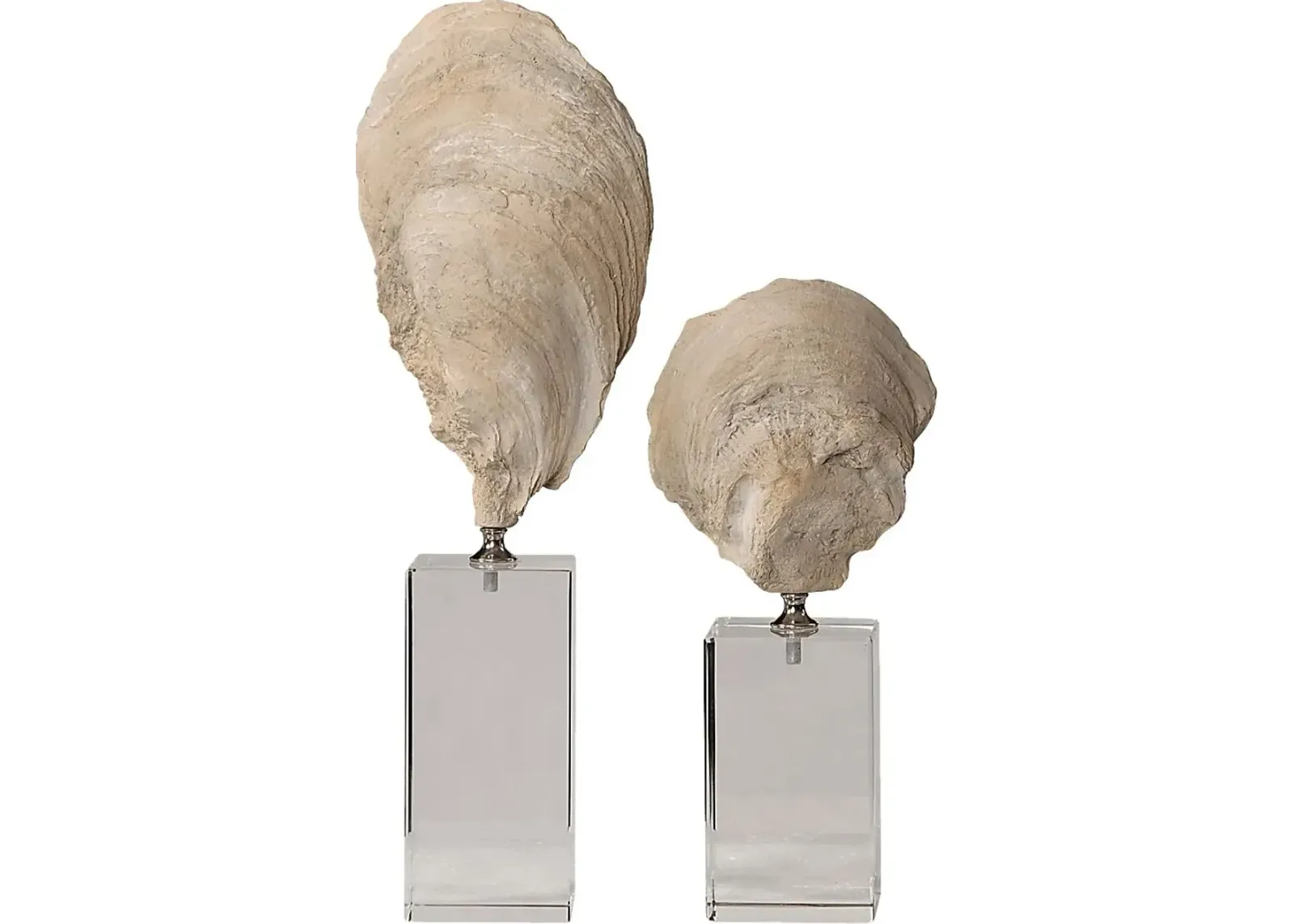 Hadile Ivory Sculpture, Set of 2