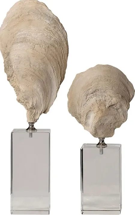 Hadile Ivory Sculpture, Set of 2