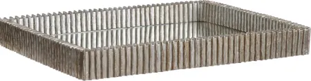 Taskin Silver Decor Tray