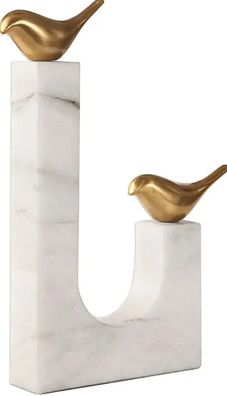 Livenia White Sculpture