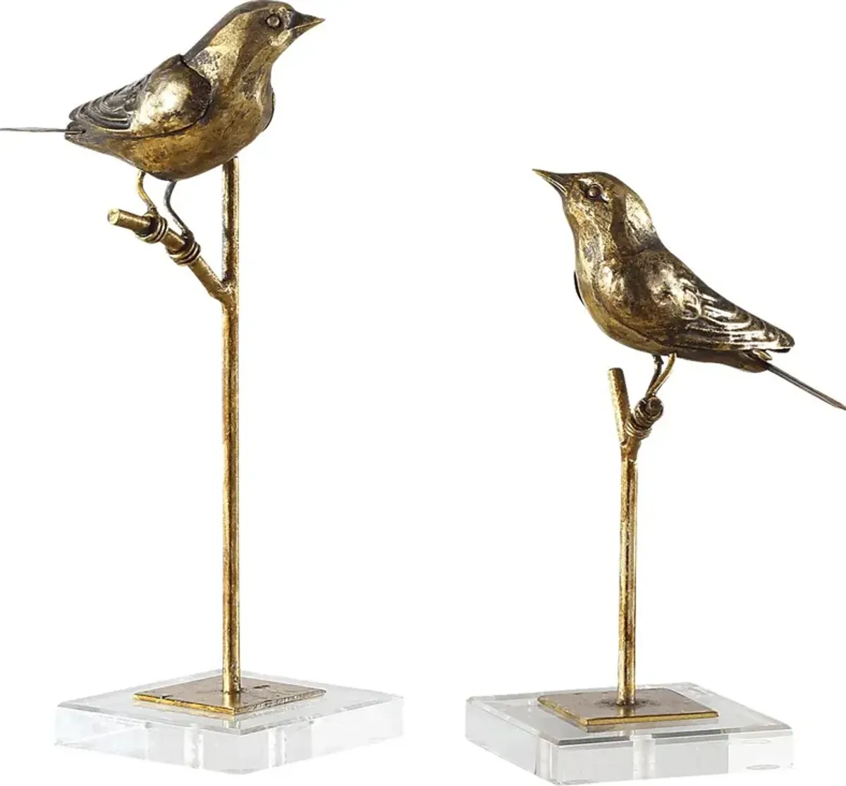 Consetta Gold Sculpture, Set of 2