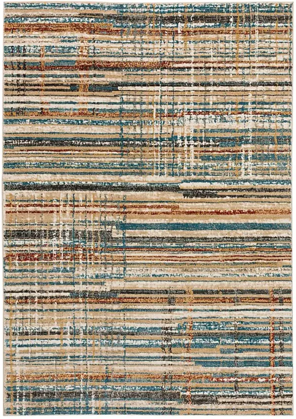 Azmer 5' x 7' Multi Rug