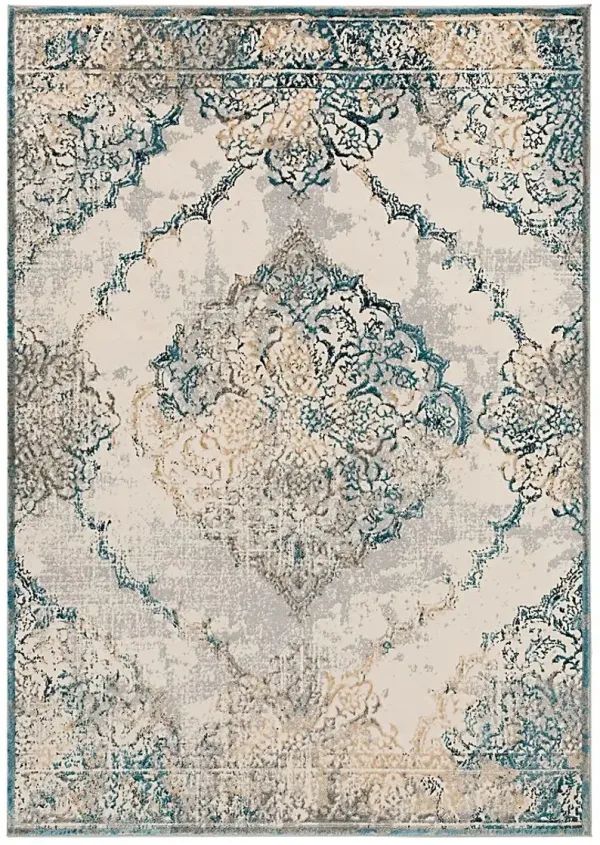 Izmir 3' x 5' Ivory Rug