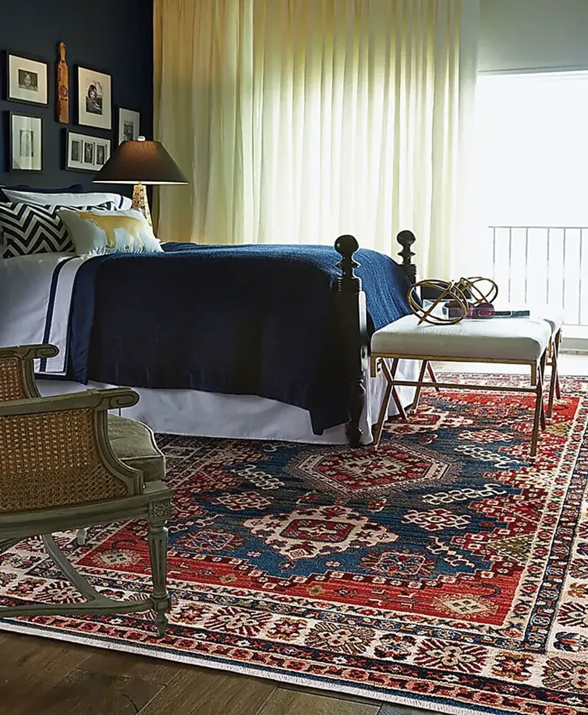 Biencona Red 5' x 7'5 Rug