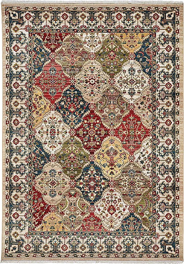 Vonlodge Multi 5' x 7'5 Rug