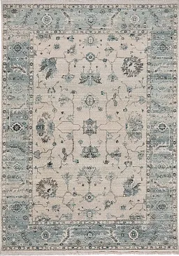 Cream-Light Blue color