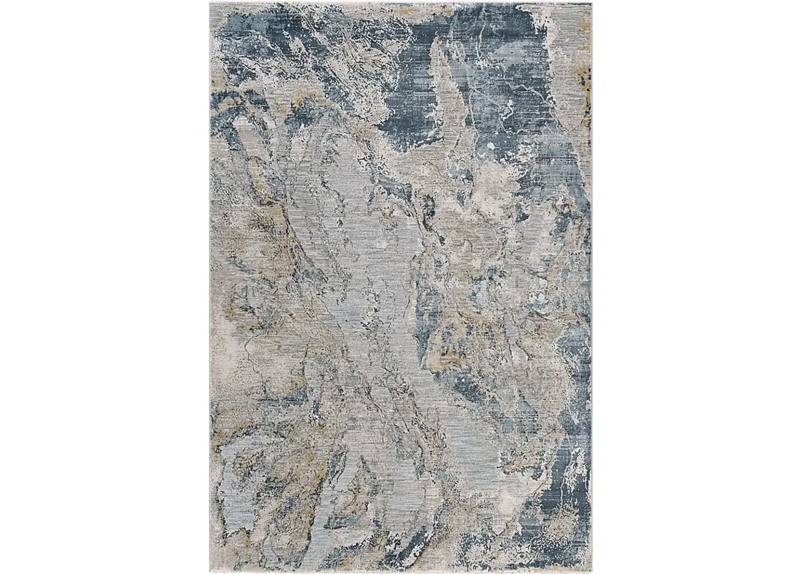 Sanfra Gray 6'7 x 9'6 Rug