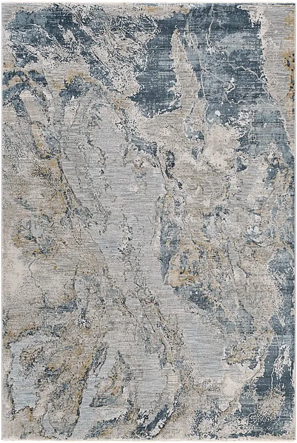 Sanfra Gray 6'7 x 9'6 Rug