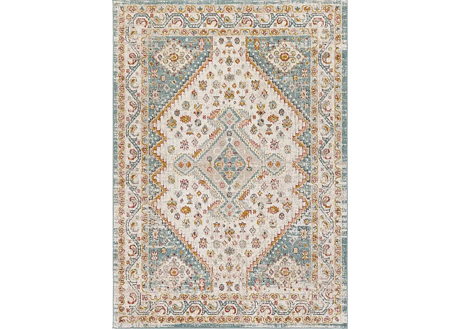 Galvyn Ivory 5'3 x 7'3 Rug