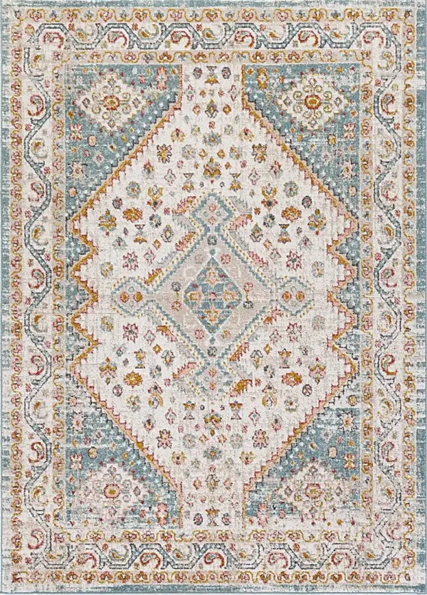 Galvyn Ivory 5'3 x 7'3 Rug