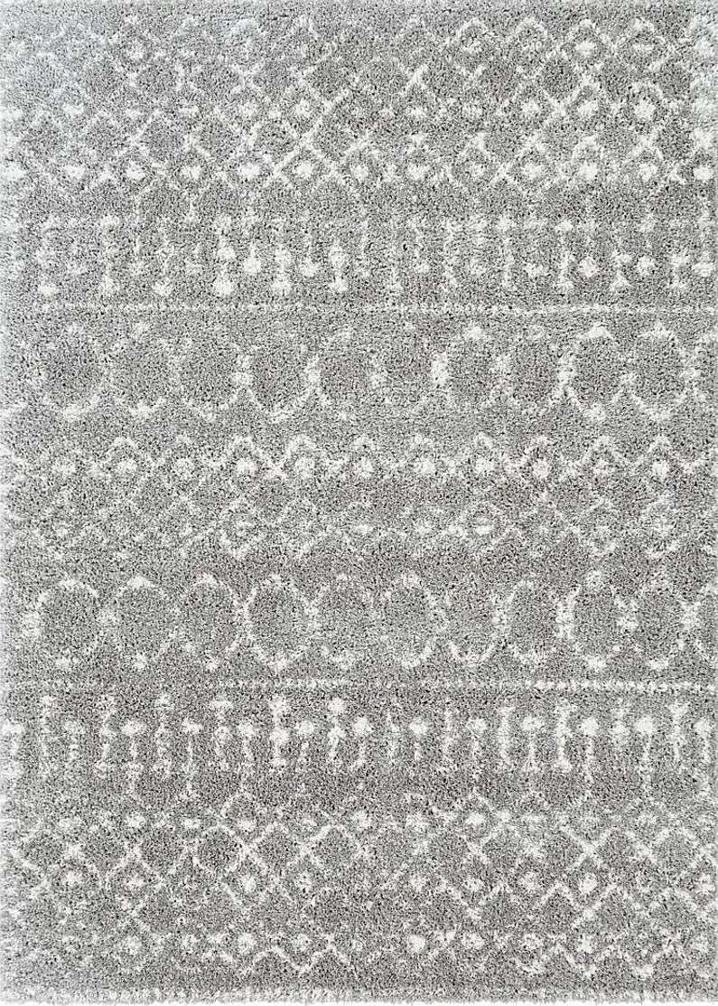 Leara Gray 5'3 x 7'3 Rug