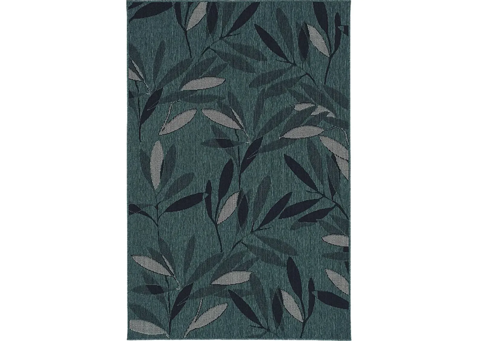 Niabury Teal 5' x 7'6 Rug