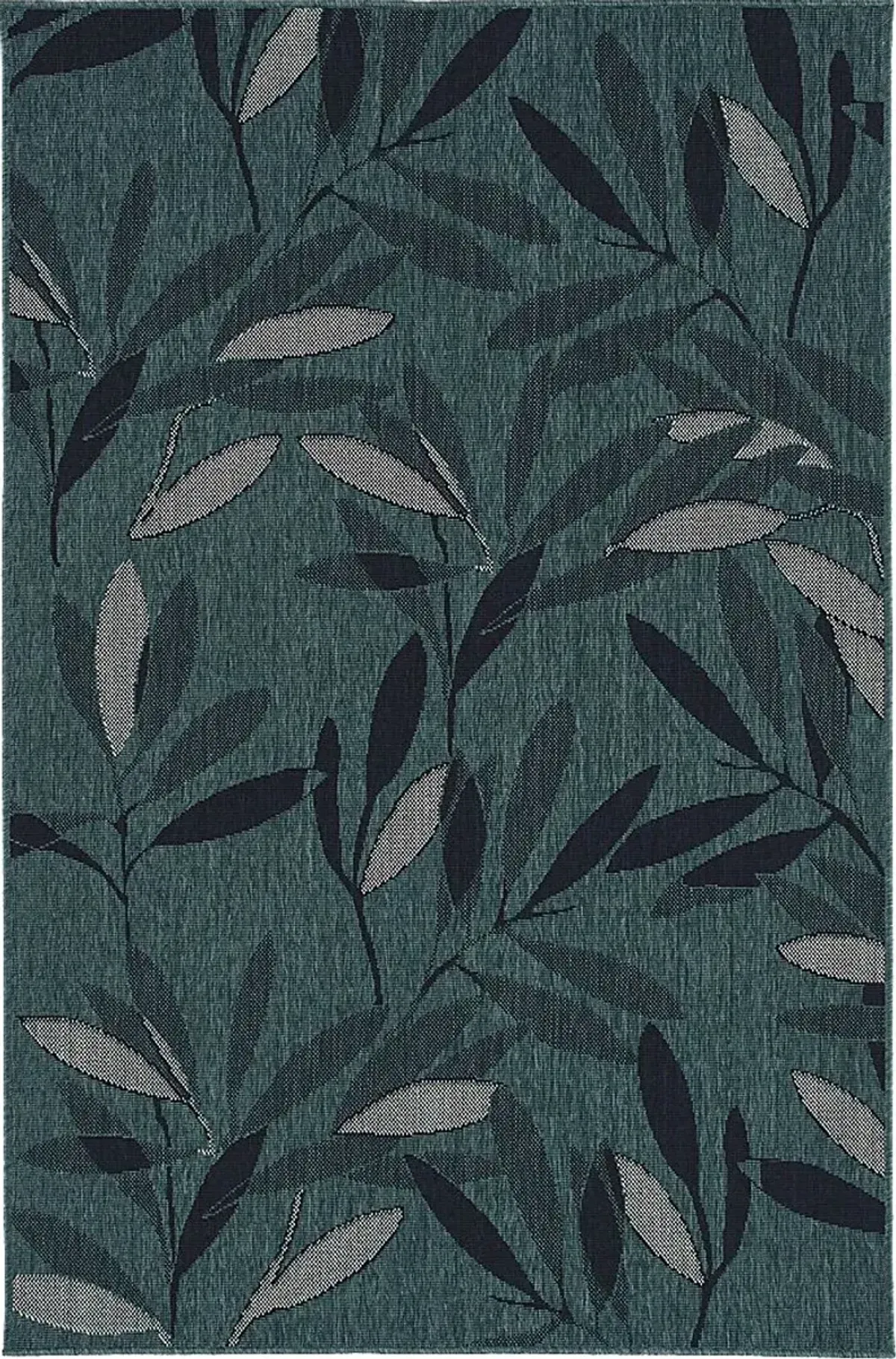 Niabury Teal 5' x 7'6 Rug