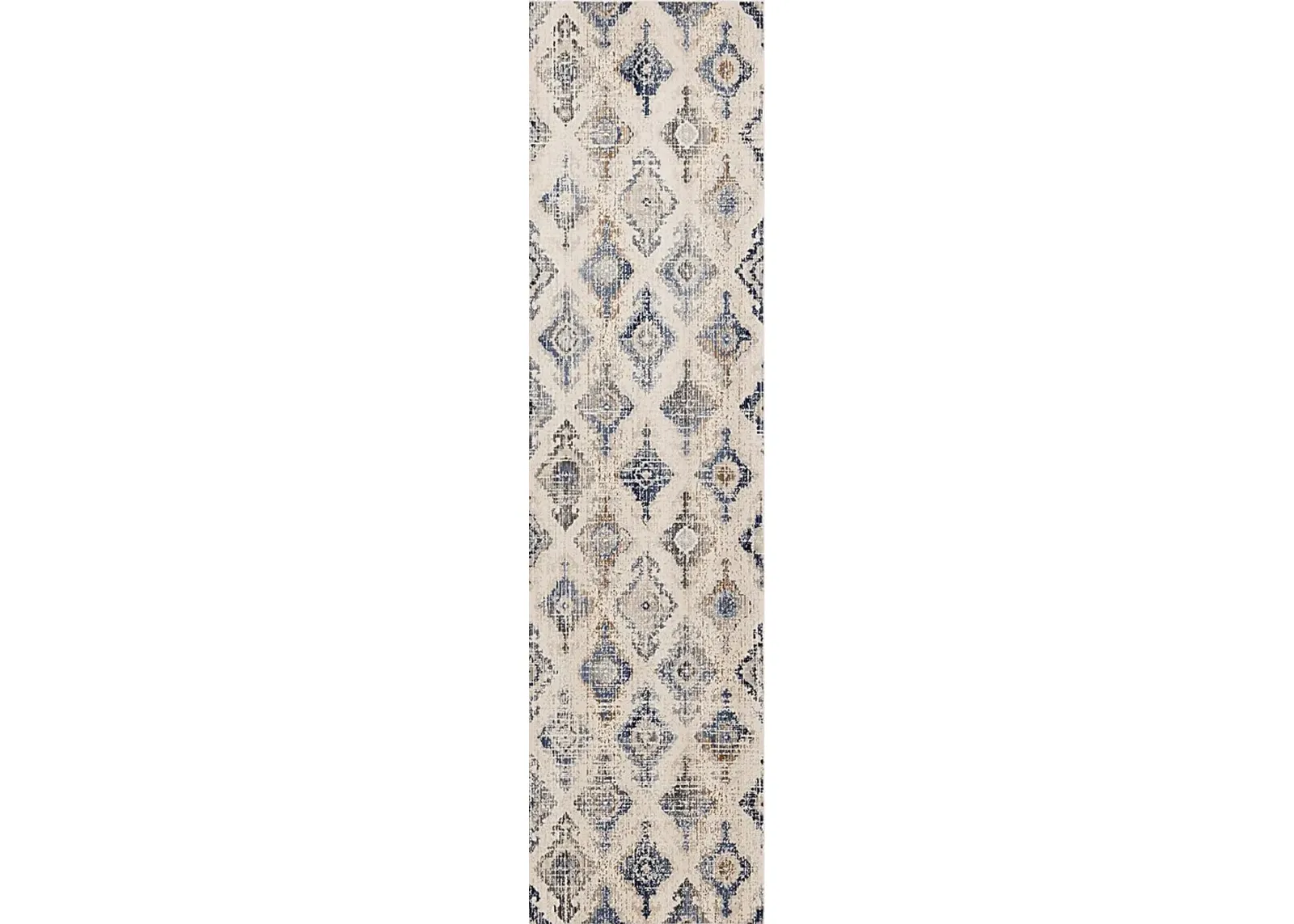 Devonte Taupe 2'9 x 10'3 Runner Rug