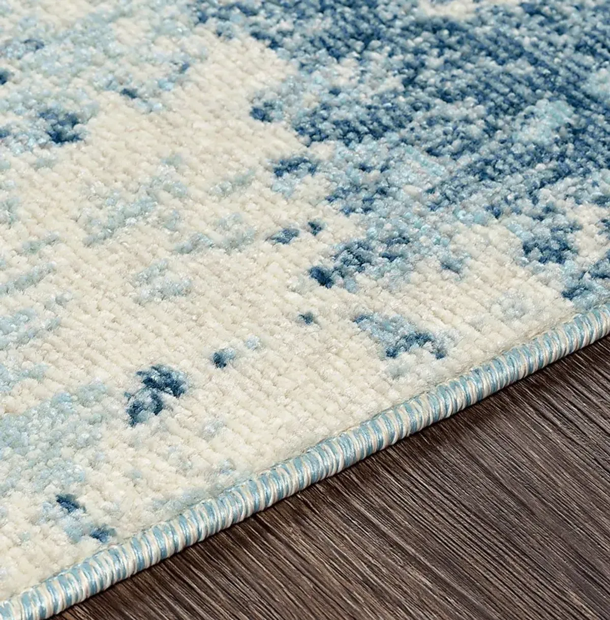 Joely Aqua 8'10 x 12' Indoor/Outdoor Rug